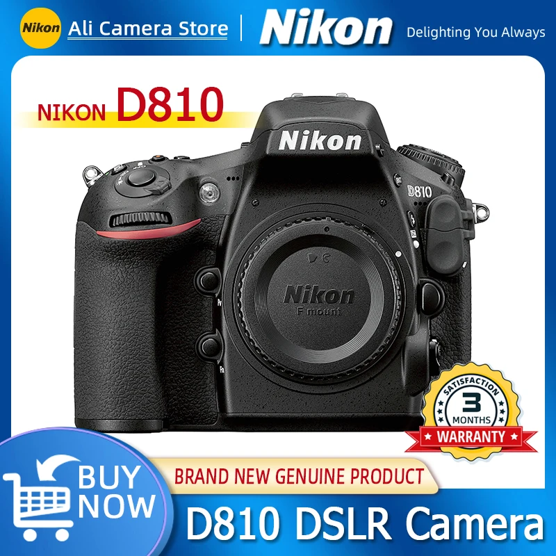 Nikon D810: La Cámara DSLR Profesional de Alta Resolución para Fotógrafos Exigentes