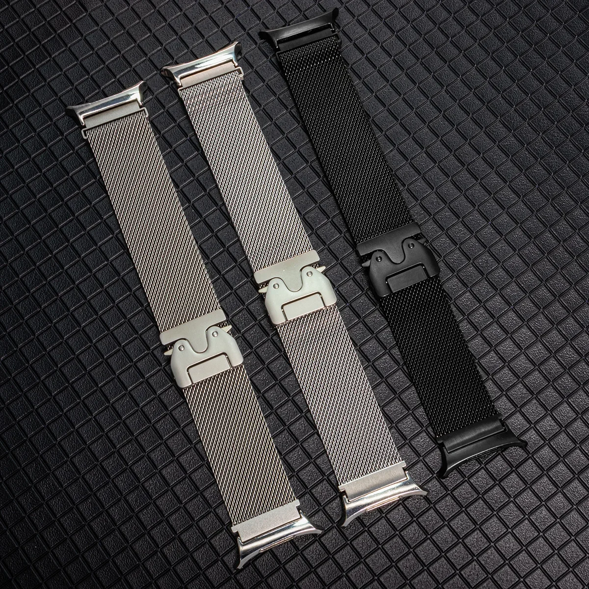 삼성 갤럭시 울트라 시계 용 밀라노 스트랩 갤럭시 7 울트라 시계 밴드 액세서리 용 47mm 럭셔리 스테인레스 스틸 팔찌