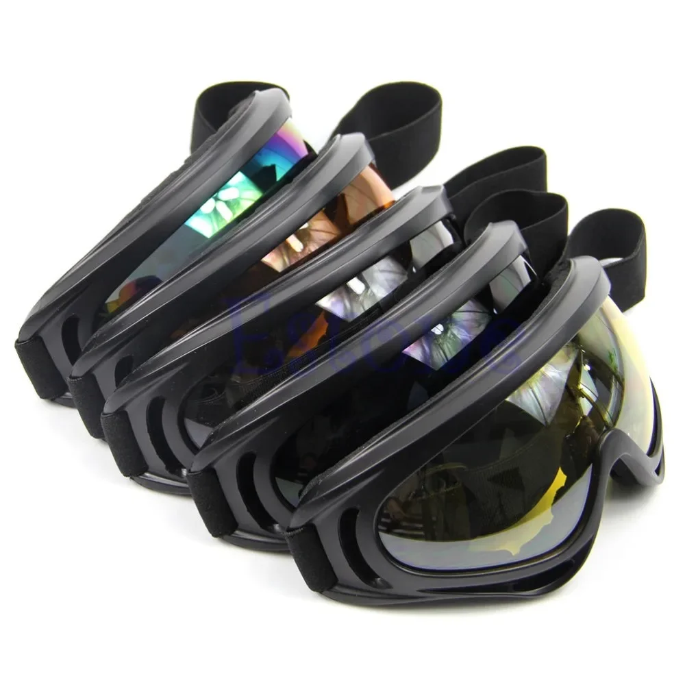 New Snowboard Dustproof Sunglasses Motorcycle Ski Goggles Lens Frame Glasses Paintball Outdoor Sports Windproof Eyewear Glasses