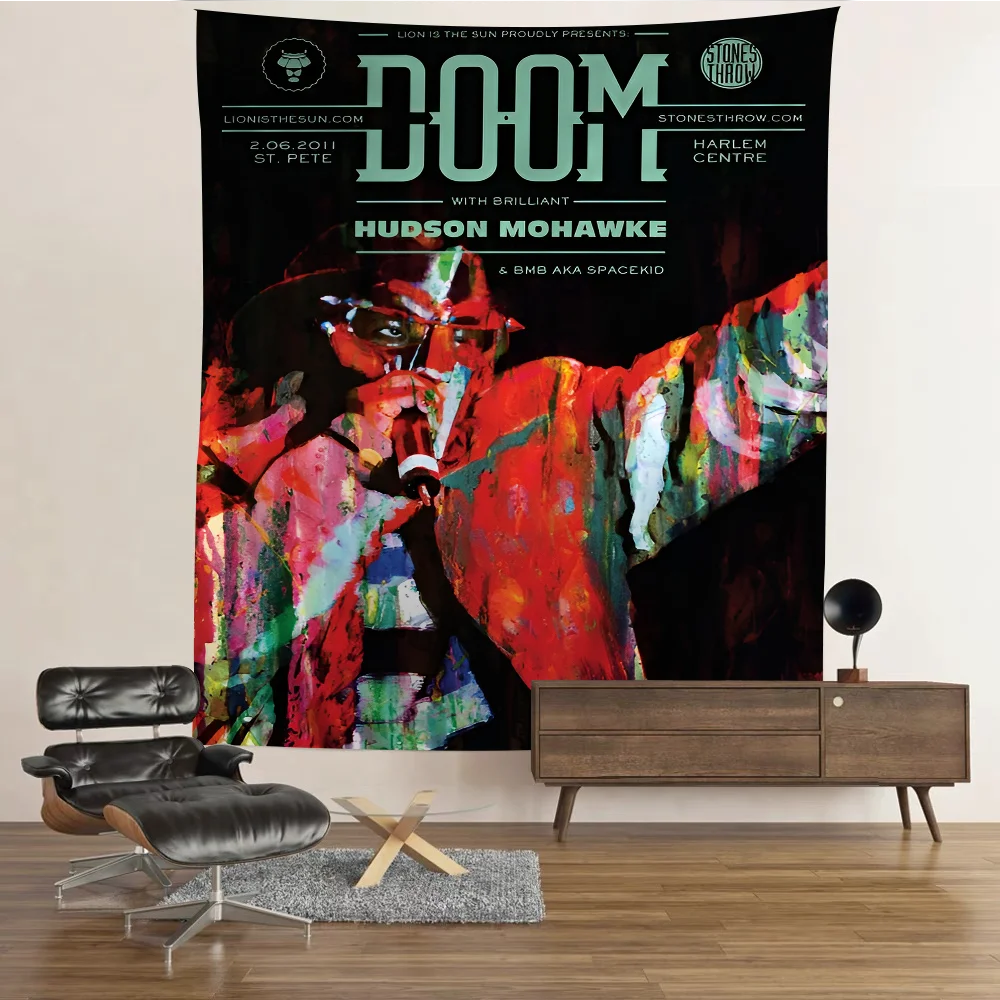 M-MF D-DOOM Colorful Tapestry Wall Hanging Bohemian Wall Tapestries Mandala Wall Art Decor