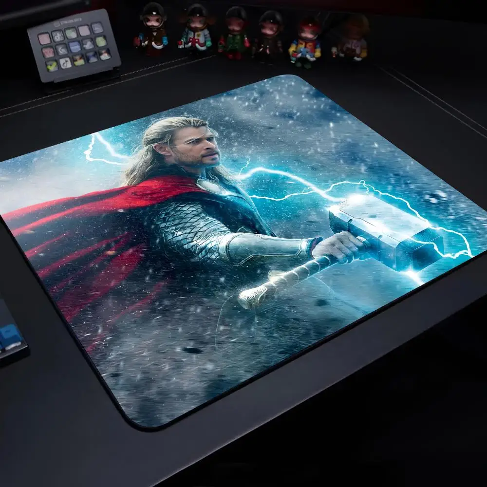 Thor Mouse Pad Gaming Laptops Keyboard Mat Deskmat Pc Accessories Desk Protector Mousepad Gamer Mats Anime