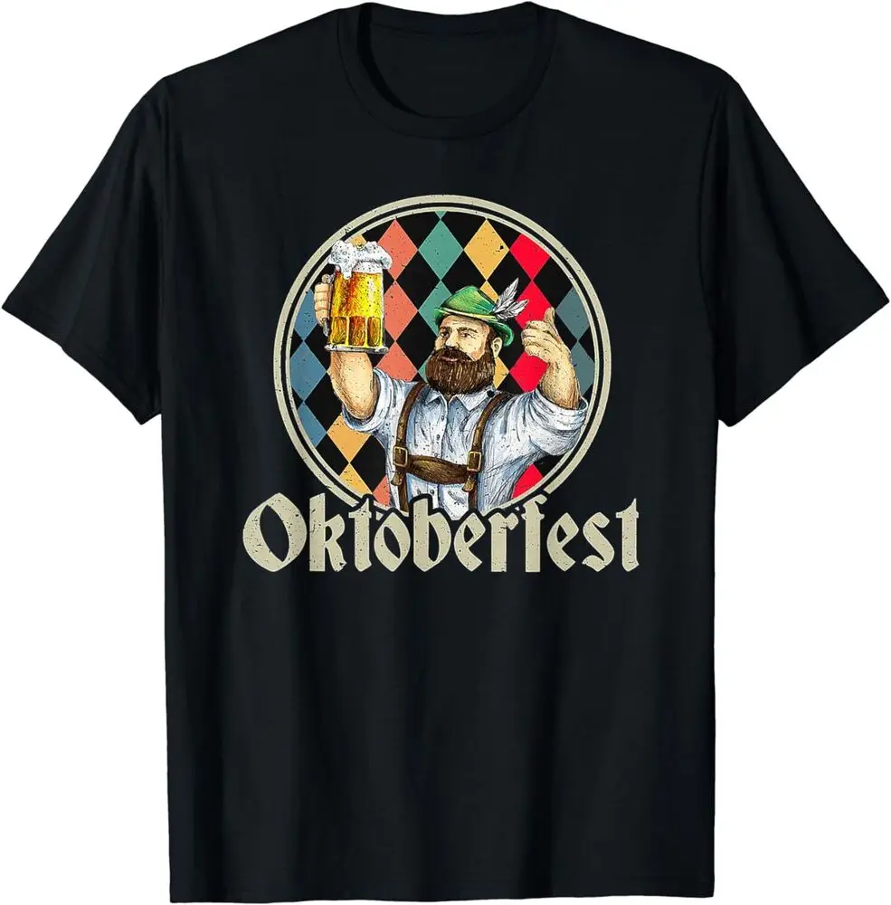 Oktoberfest Beer Bavarian Beer Festival T-Shirt Anime Graphic T-shirts For Men Clothing Women Tees Y2K Tops Short Sleeve