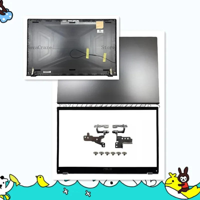 New FOR X515 FL8700 Y5200F M509D X509 R565M LCD Back Cover Bezel Hinges Gray