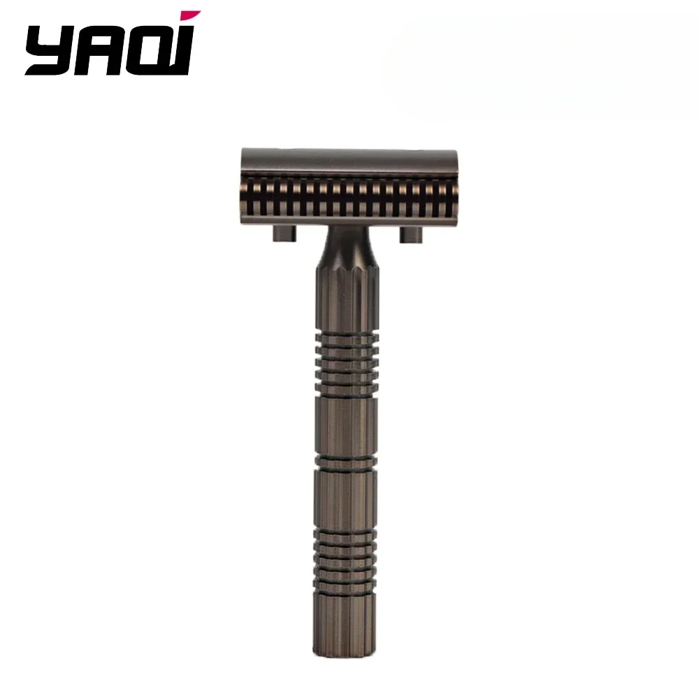 2026 Beard Shaver Razor Man Stainless Steel YAQI Bohemia 316 Stainless Steel Adjustable Baseplate Men Safety Razor