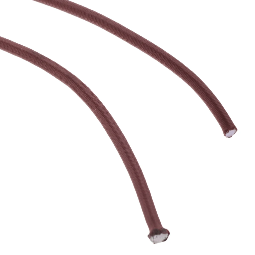 

Elastic Bungee Shock Cord Polyester Covered Stretch Tie Down Rope for Trailer Ground Sheet Canopy Tarp Boat Kayak Roof Rack