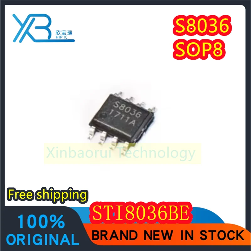 

(10/50 pieces) STI8036 original authentic STI8036BE SOP-8 code S8036 power manager chip spot Free shipping
