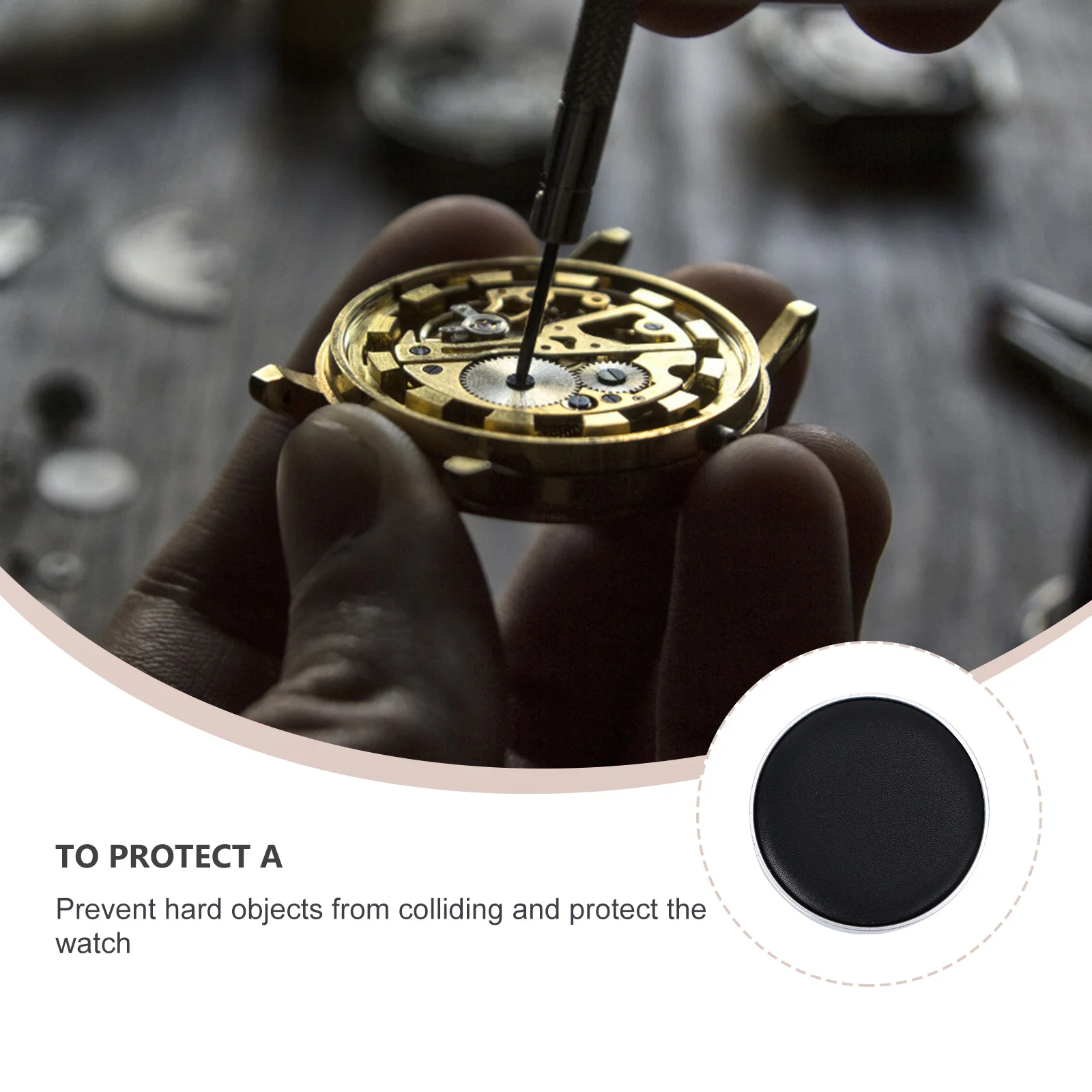 Watch Repair Tool Kit Black For Watches Over 53Mm Precision Tools For Replacement Band Adjustment Watch Repair