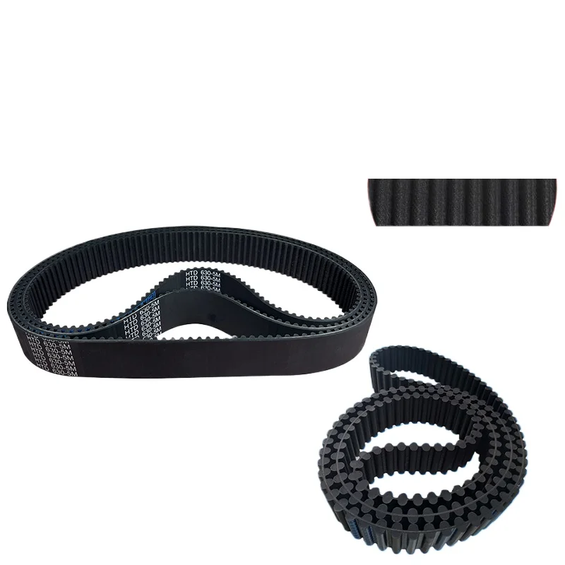 Rubber Timing Belt 3M 5M 8M 14M S5M S8M XH H L XL Double Sided Toothed Belt Toothed Drive Belt