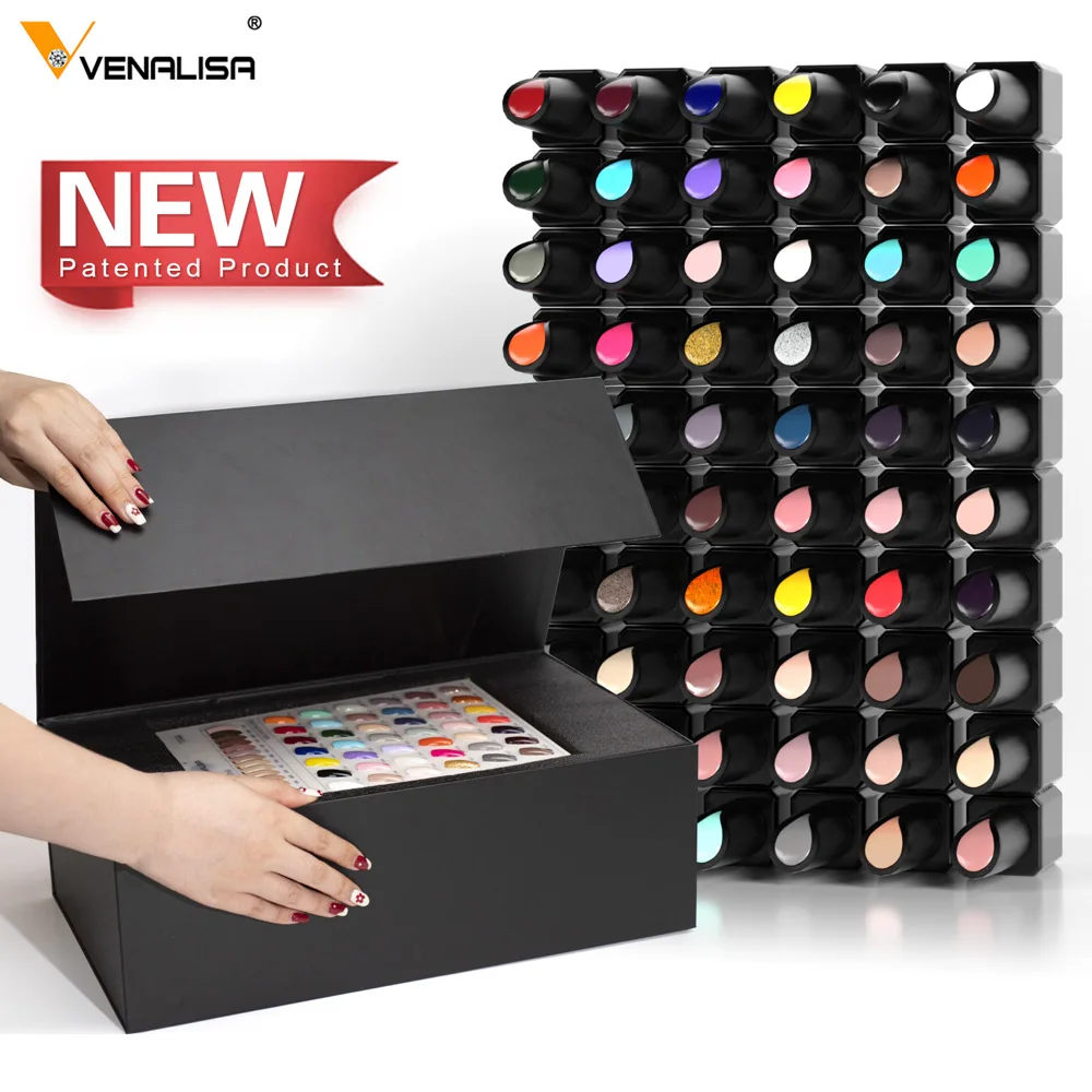 

VENALISA 15ml Nail Gel Polish VIP Kit TPO FREE HEMA FREE Whole Collection Gels Top and Base Coats Color On Top Gel Varnish Set