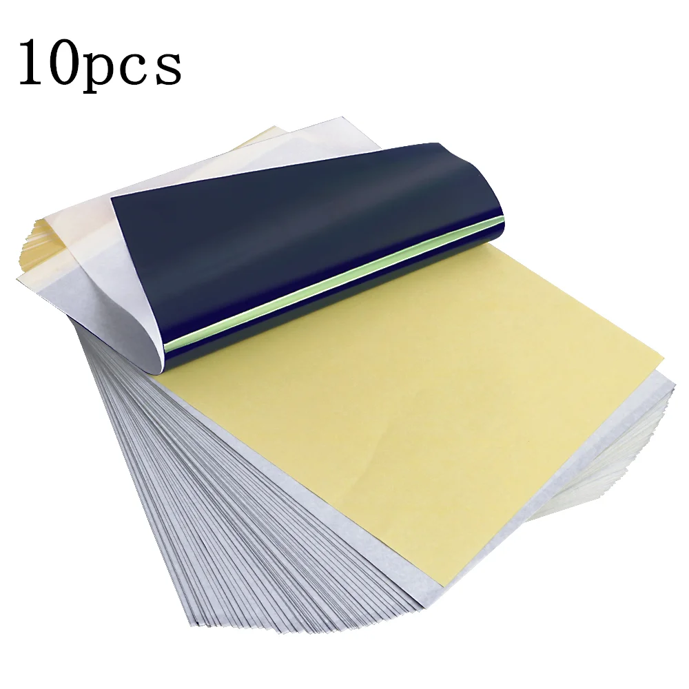 

5/10/15pcs Tattoo Transfer Paper Master Classic 4 Layers Freehand Tattoo Transfer Machine Thermal Copier High Quality Stencil