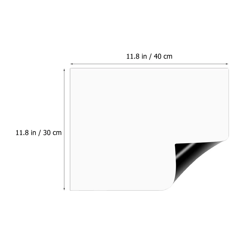 

Magnetic Whiteboard Compact Size Erasable Refrigerator Message Board Dry Erase Board Magnetic Note Pads for Fridge