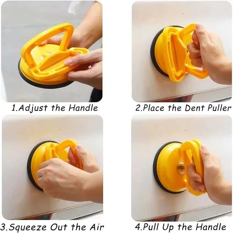 Suction Cup Lifter Glass Sucker Floor Tile Panel Carrier Furniture Moving Tool Dent Puller Handheld Car Body Repair Tool - view 4