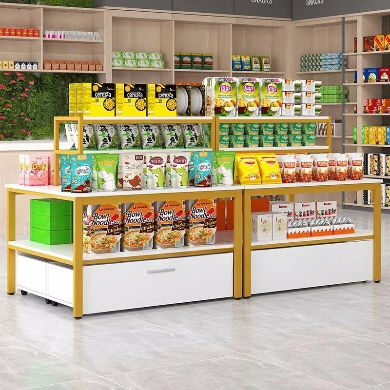 Display Cabinet Clothing Shoes Display Cosmetics Maternal and Infant Rack Display Desk Supermarket Nakajima Promotion Desk