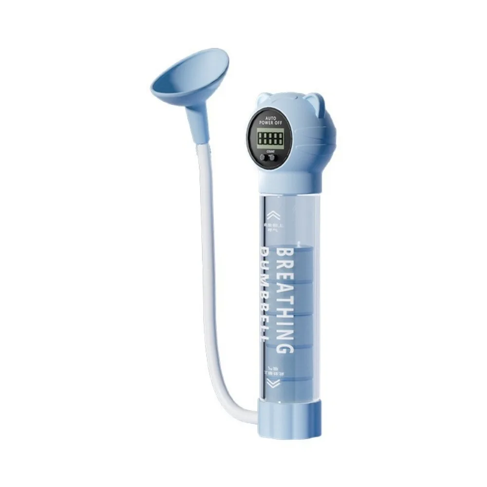 

With Counter Counter Breathing Exercise Device Skin Improve Feature Adjustable Resistance Deep Breathing Dumbbell
