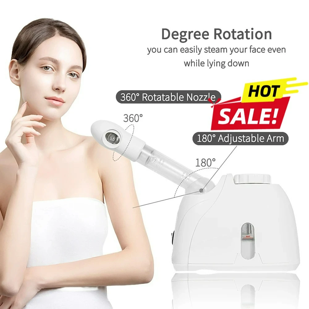 

Распылитель для лица с подогревом, пароварка для горячего тумана, уход за кожей, увлажняющий, красота, очиститель пор, аромат, травяной паровой увлажнитель, спа-машина