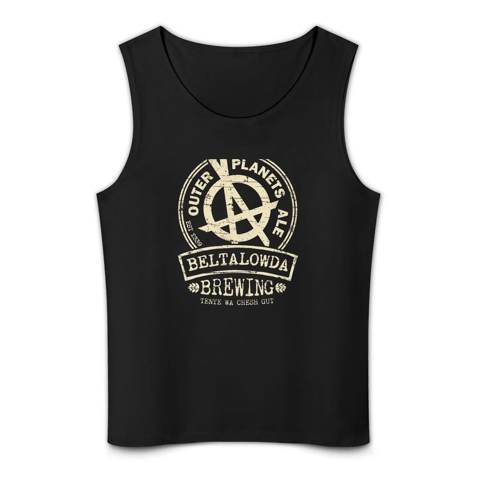 Outer Planet Ale Tank Top t-shirt gym man gym accessories man sleeveless shirt man