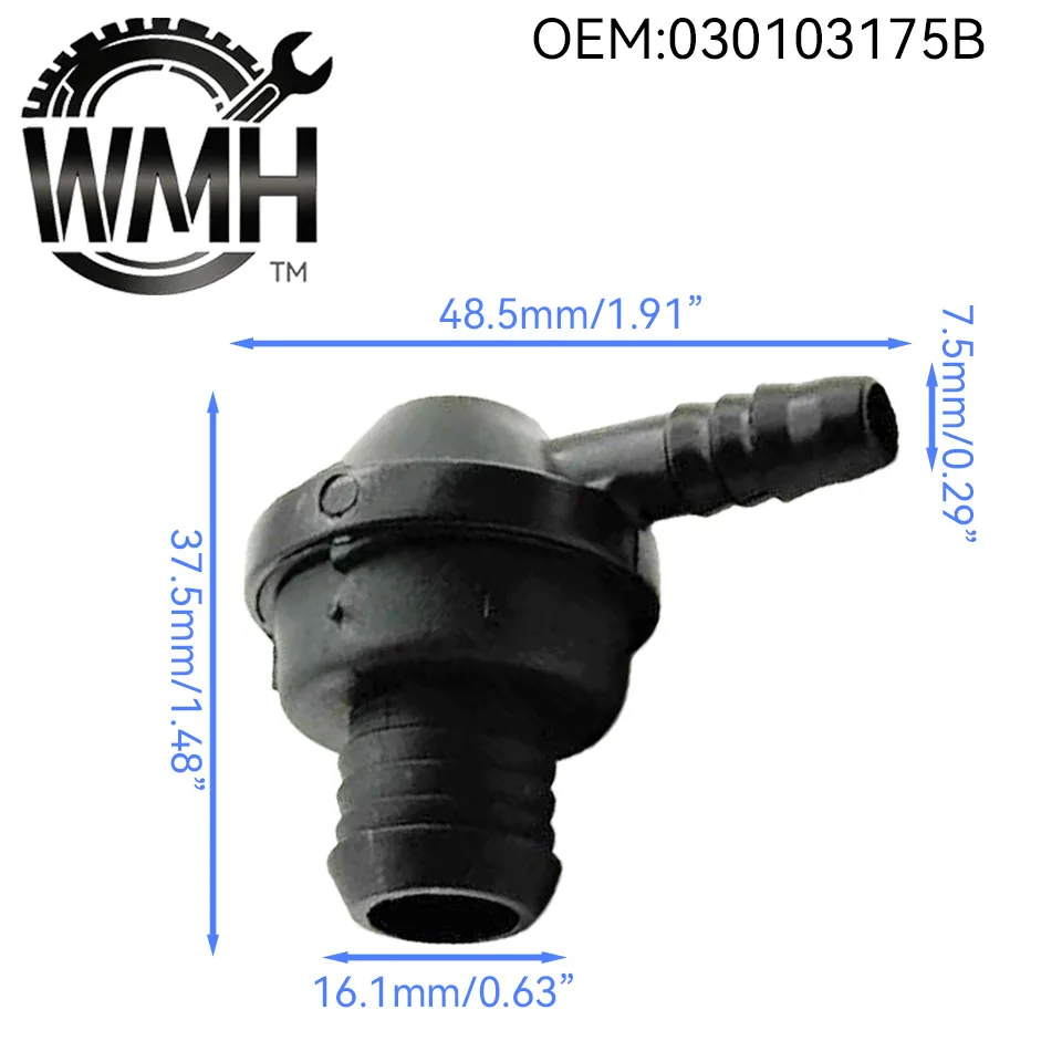 

1/5/10Pcs Oem030103175B Brand New Car accessories and Original Pcv Valve Suitable for Volkswagen Audi and Other Models