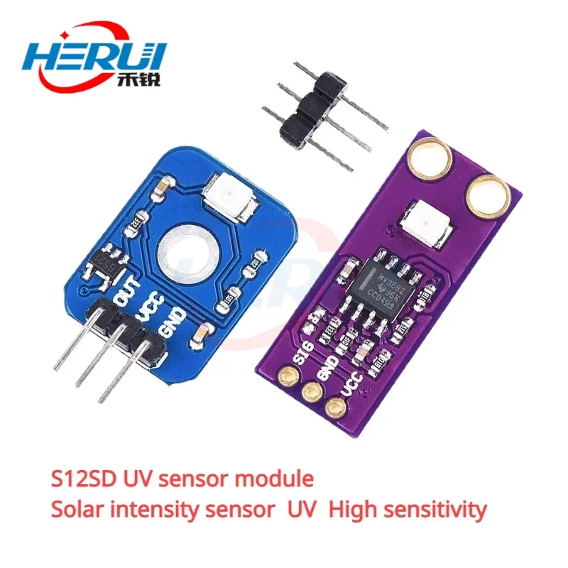 

S12SD UV sensor module Solar intensity sensor UV High sensitivity