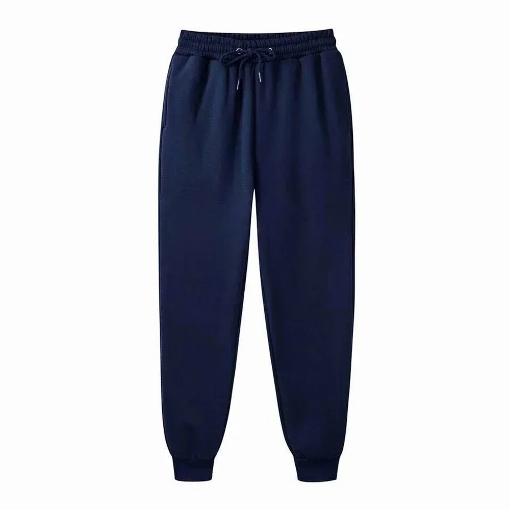 Männer Casual Jogginghose Fleece Sport Hosen Unisex Fashion Solid Lose Hosen Streetwear Herbst Winter Jogging Fitness Hosen