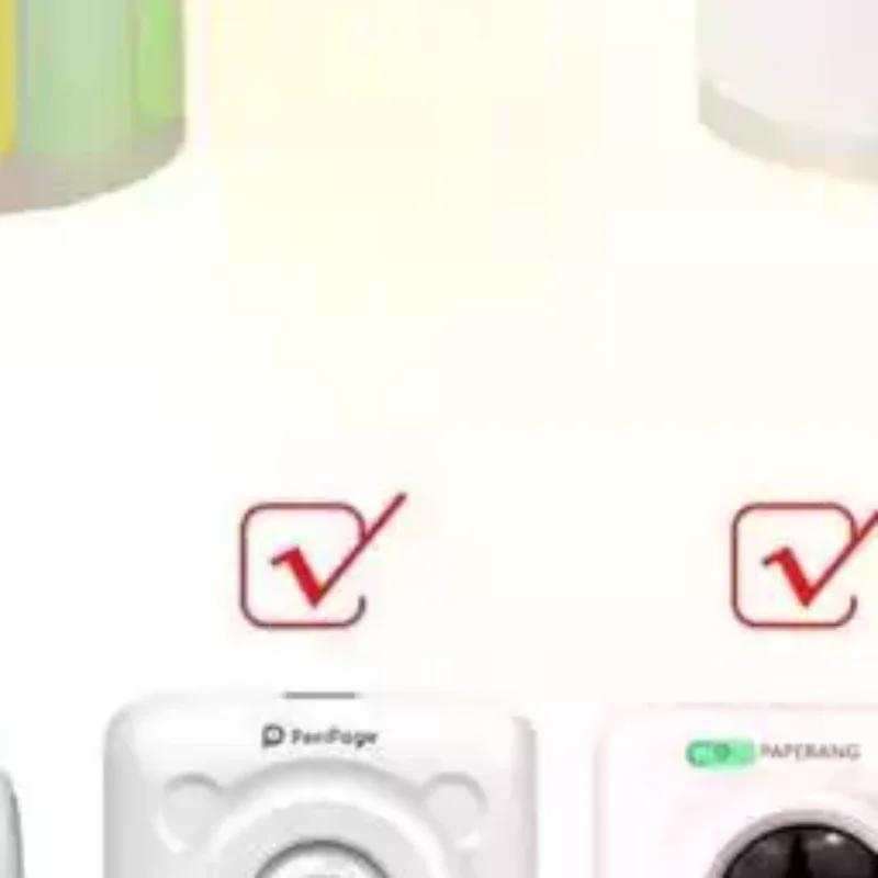 5 рулонов термобумаги 15 мм, 30 мм, самоклеящиеся этикетки для печати, наклейки для карманных мини-принтеров серии Paperang P1, P6, A8