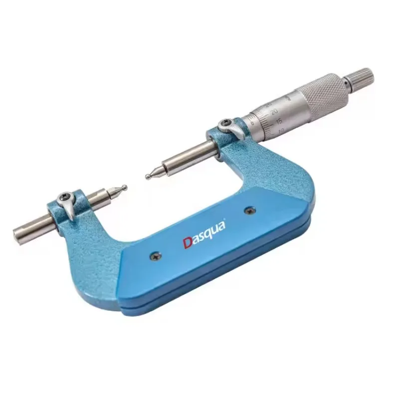 

0-25mm 25-50mm 50-75mm 0.01 Graduation Interchangeable Ball Anvil Type Gear Tooth Micrometer With