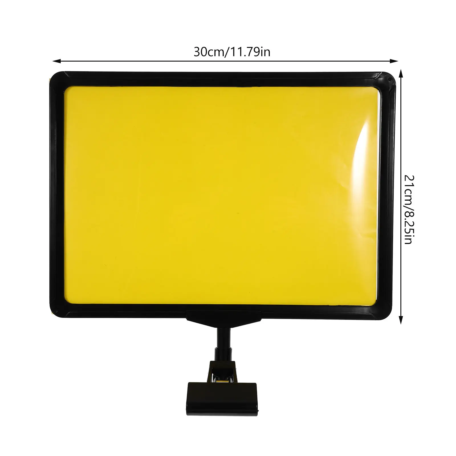 Lightweight Portable Price Display Rack Excellent Workmanship Advertising Label Clip for Supermarket Retail Stores Restaurants
