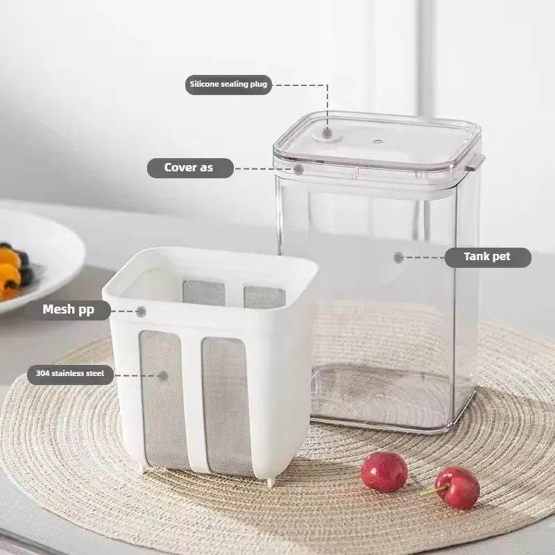 Yogurt Filter Container Greek Yogurt Strainer Whey Separation Tools Cheese Moisture Seperator Kitchen Accessories Soy Milk