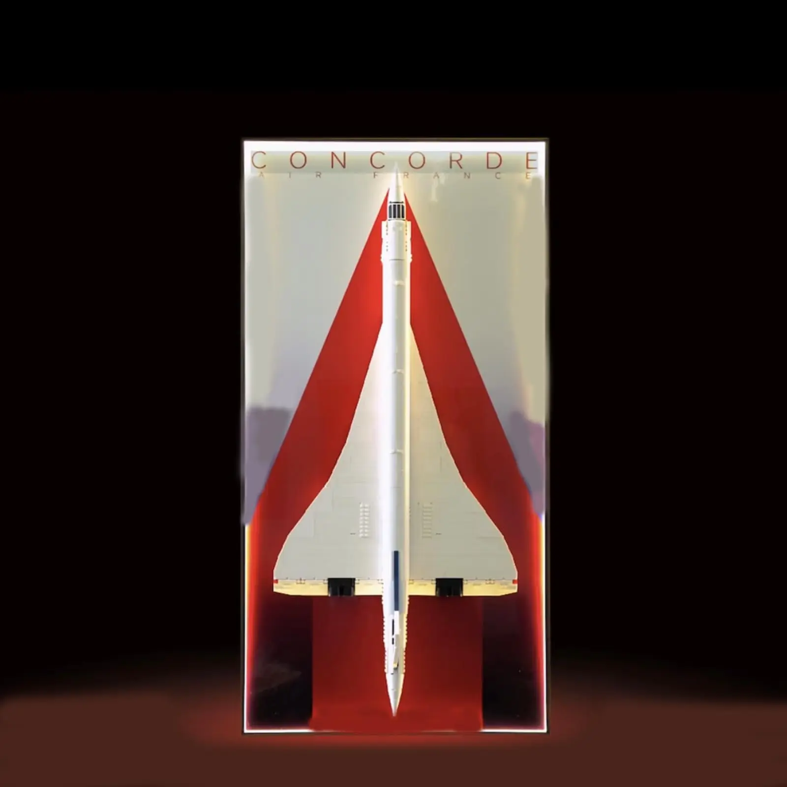 

Display Wallboard for Lego 10318 Concorde Wall Mount for Lego 10318 model Concorde Size 120 x 60 cm for Lego Models Not Included