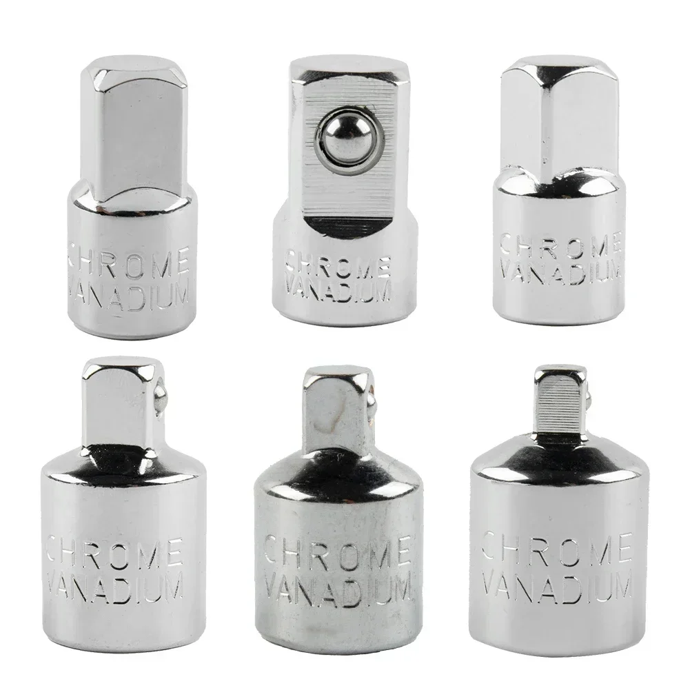 6pcs Ratchet Wrench Socket Converter Sleeve Head Adapter 1/2 \