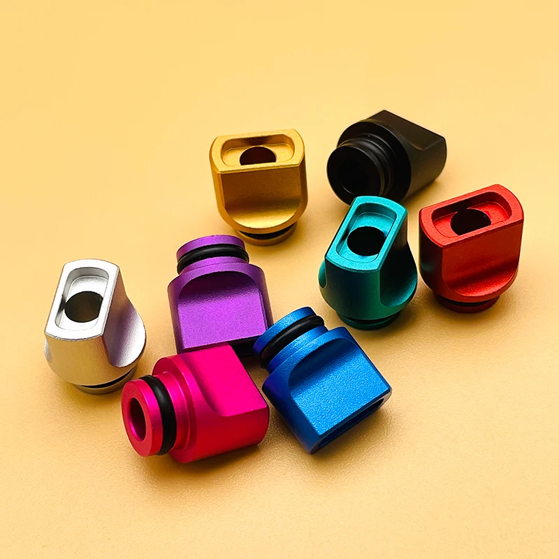 DSX ชุดปากเป่าอลูมิเนียมปลายหยด510สไตล์นกหวีดสำหรับกล่อง V2 V1 dotaio อุปกรณ์เสริมบุหรี่ไฟฟ้า510