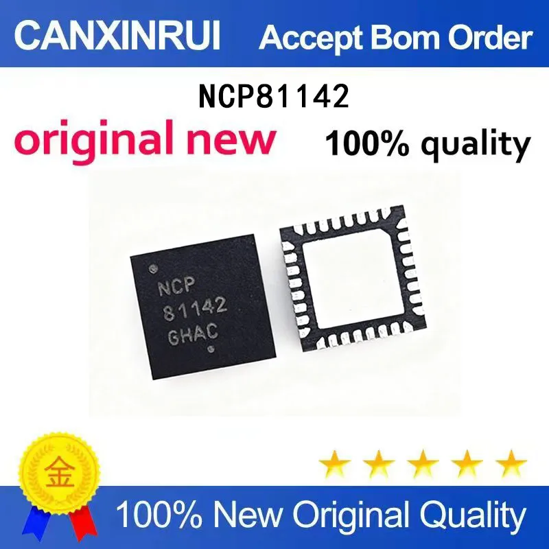 (5 Pieces) Brand new original NCP81142MNTXG NCP81142 QFN32 spot chip IC NCP59748