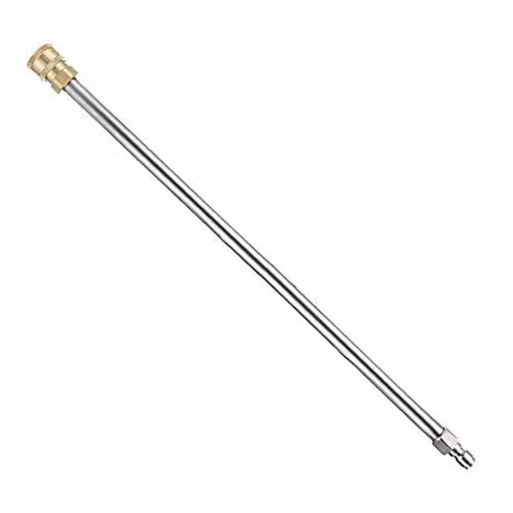 1 PC เครื่องซักผ้าความดัน EXTENSION Wand สแตนเลสสําหรับเครื่องซักผ้าความดัน 1/4 นิ้ว Quick Connect EXTENSION Wand