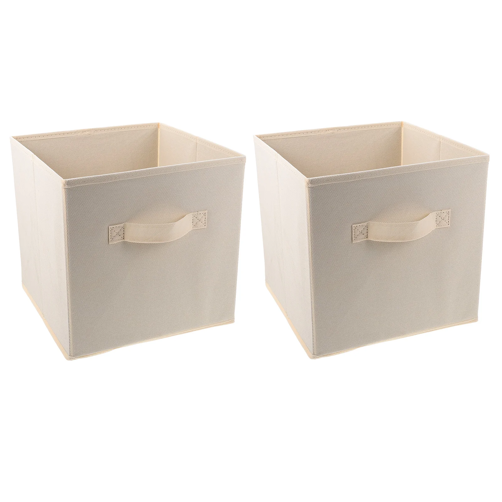 

2pcs Foldable Storage Bins For Bedroom Large Capacity Clothes Organizer Box Multifunctional Sundries Container Wardrobe Closet