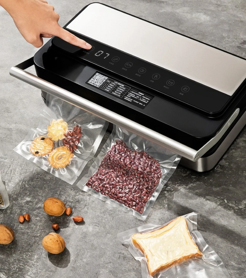 Vacuum Sealing Machine Commercial, Fully Automatic Household Small Food Preservation Sealing Machine Vacuum