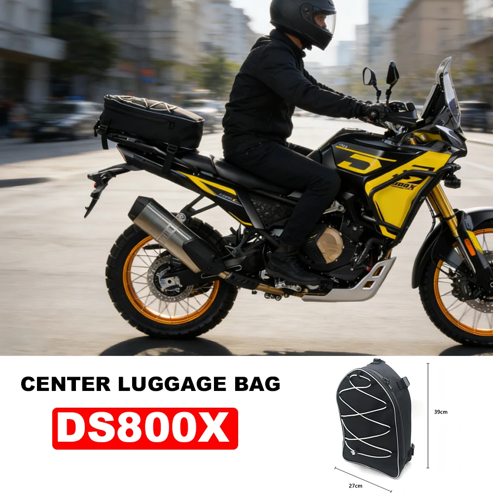 

Motorcycles Luggage Rack Tail Bags For VOGE DS800X DS 800X Rear Seat Luggage Storage Bag With Shoulder Multi-Functional