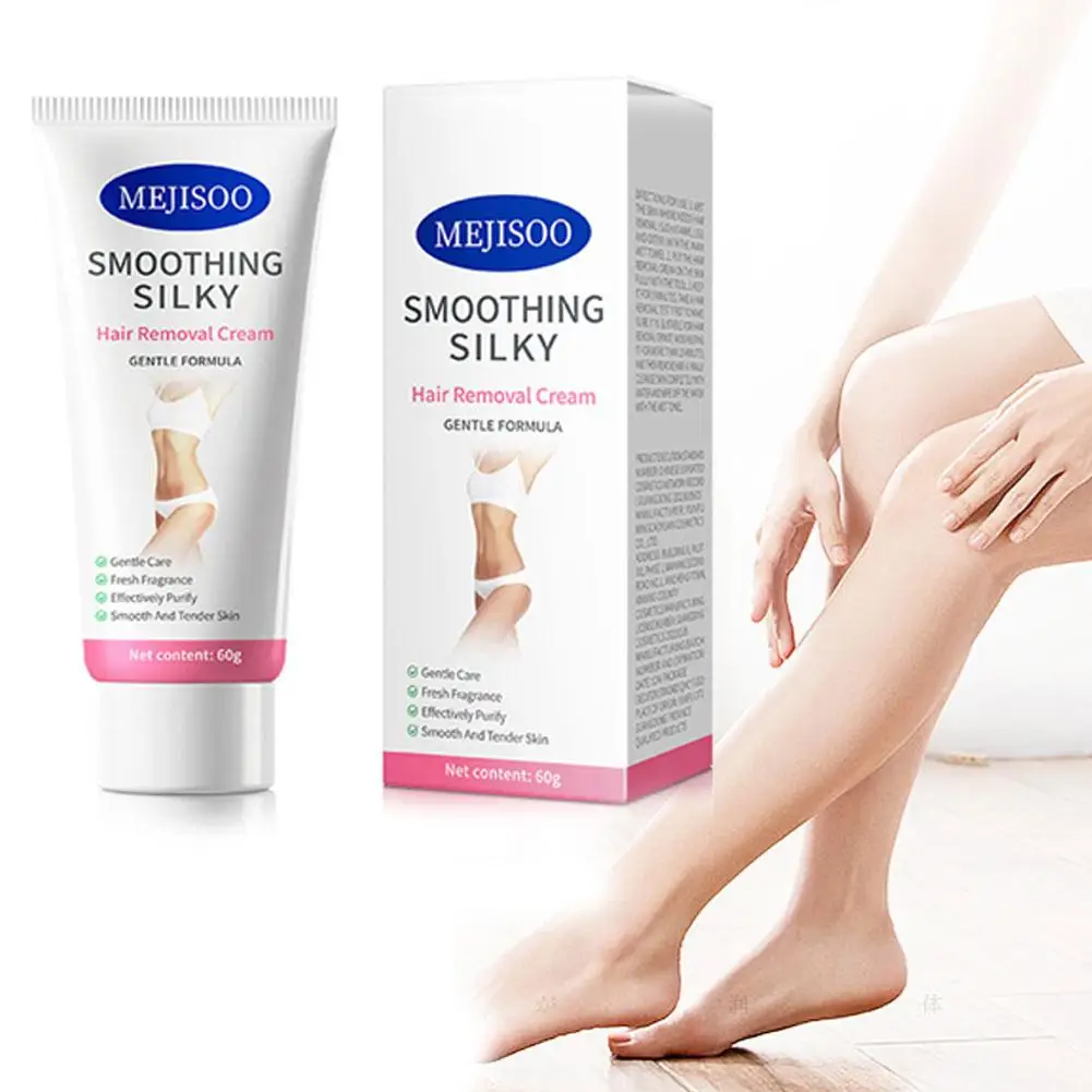 Crema depilatoria crema depilatoria naturale per donne e uomini adatta per la pelle del corpo e parti intime lenitivo Depi N4B8