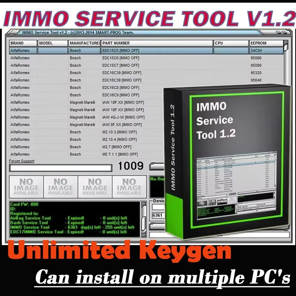 

EDC 17 IMMO SERVICE TOOL V1.2 Car Repair Software PIN CODE Immo Off CALCULATOR BSI VDO DASHBOARD 2017 For Audi BMW