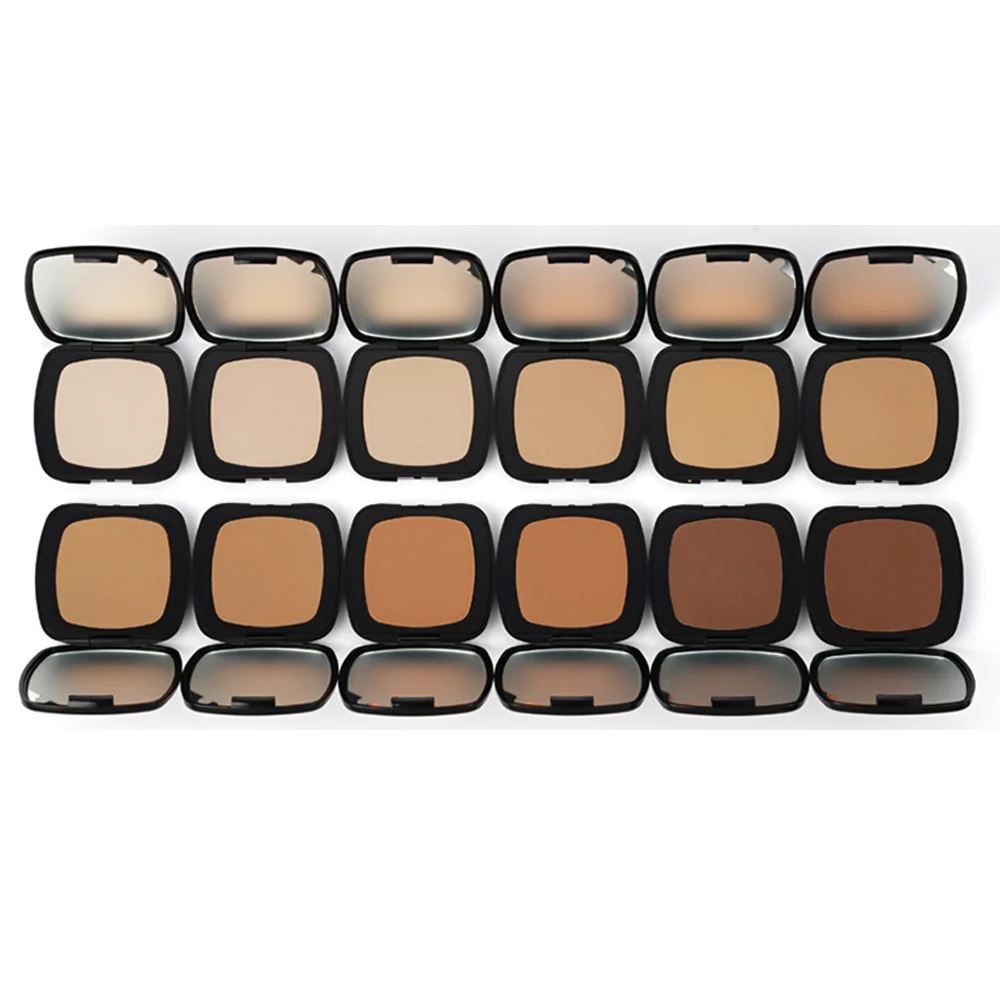 12 جرام مسحوق خافي عيوب البشرة مخصص تغطية كاملة مقاوم للماء التحكم في الزيت العلامة الخاصة ماكياج طبيعي طويل الأمد بالجملة #6