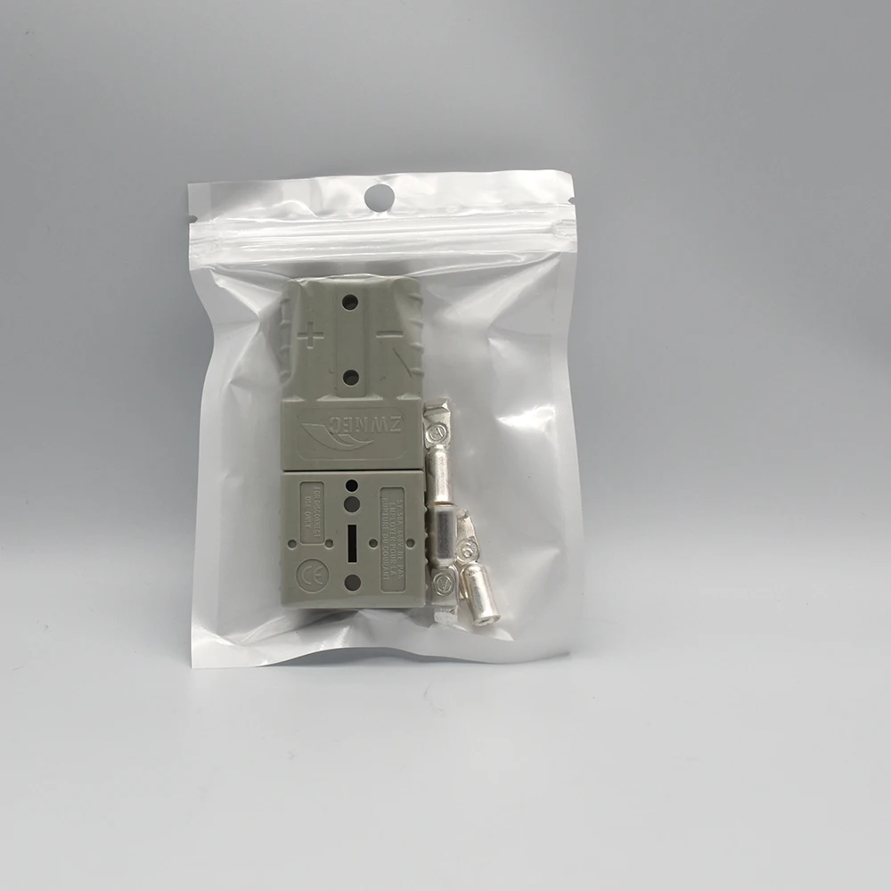 2PCS 50A Quick Plug Battery Charging Connector Style Plug Connectors DC Power Tool Motorcycle Socket Adapter Accessories