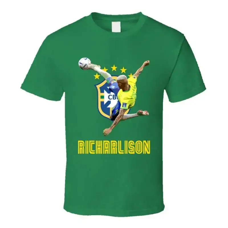 Richarlison Scissor Kick Green T Shirt