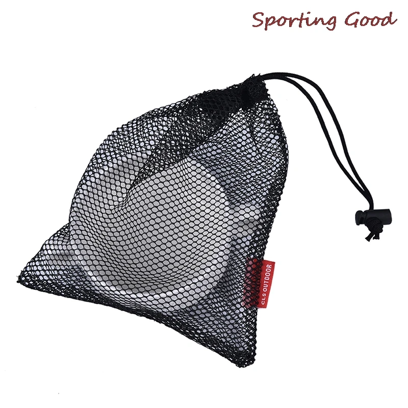 High Quality Nylon Mesh Drawstring Bag For Cutlery Bottle Pot Pan Kettle Mesh Storage Ditty Bag Travel Stuff Sack