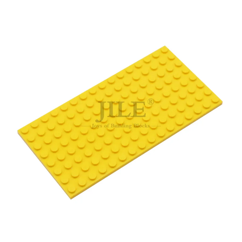 10 Stück Moc Kleine Grundplatte 8x16 92438 DIY Kreative Erleuchten Bausteine Bricks Kompatibel mit Baut Partikel zusammen