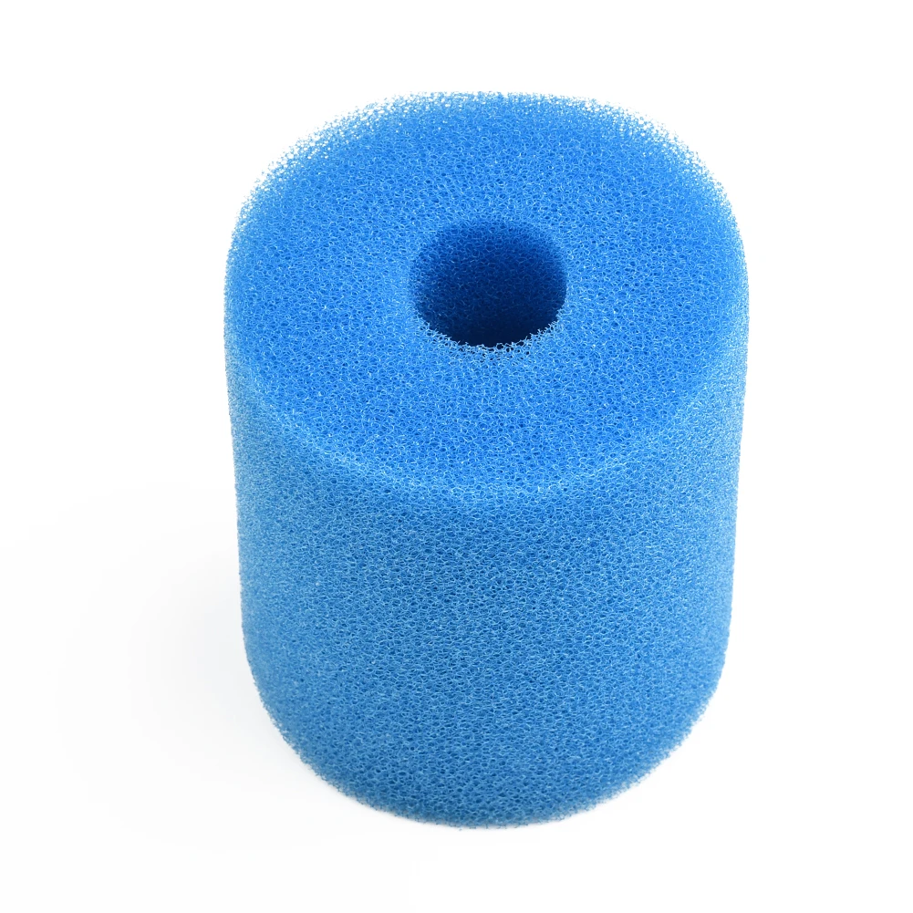 Compatible foam filter cartridge for Intex Type H filtration systems built for repeated cleaning and reliable operation