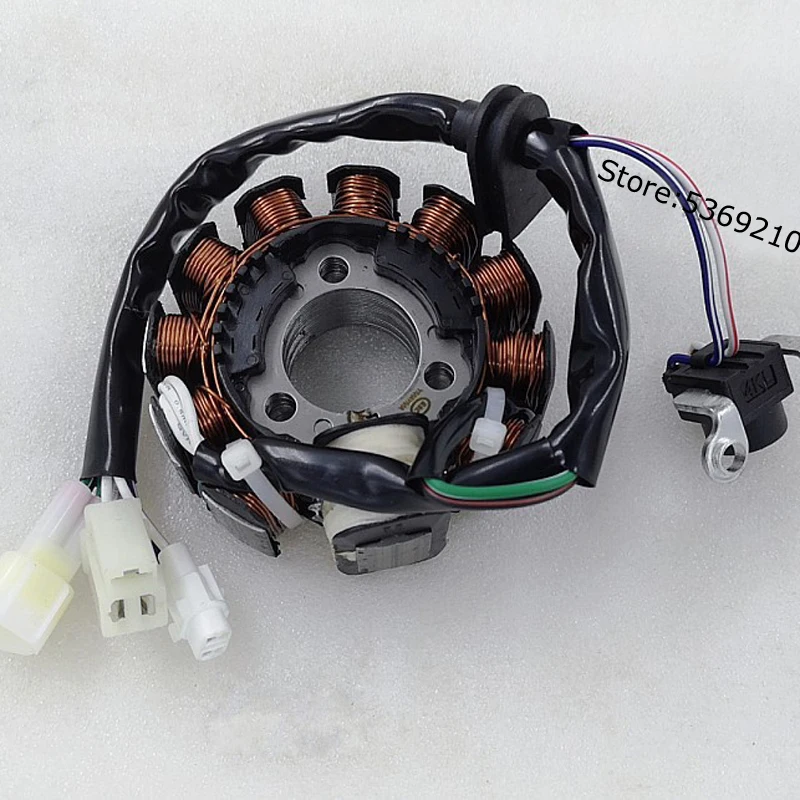 Motorcycle Scooter ZY125T Ignition Stator Magneto Coil For Yamaha CYGNUS Z ZY125 T -A -2 -3 Parts 11 Pole 5 8 Wire