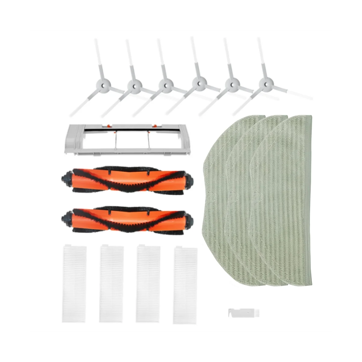 แผ่นซับตัวกรอง HEPA สำหรับ G1แผ่นกรองฝุ่น HEPA แปรงสำหรับ SKV4136GL MJSTG1อะไหล่ทดแทน