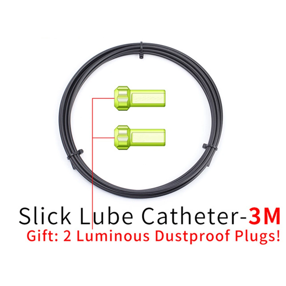 MTB Road Bike Catheter Kits Bicycle Slick Oil Tube Pipe Brake Line Housing Brake Lube Liner Brake Inner Cable