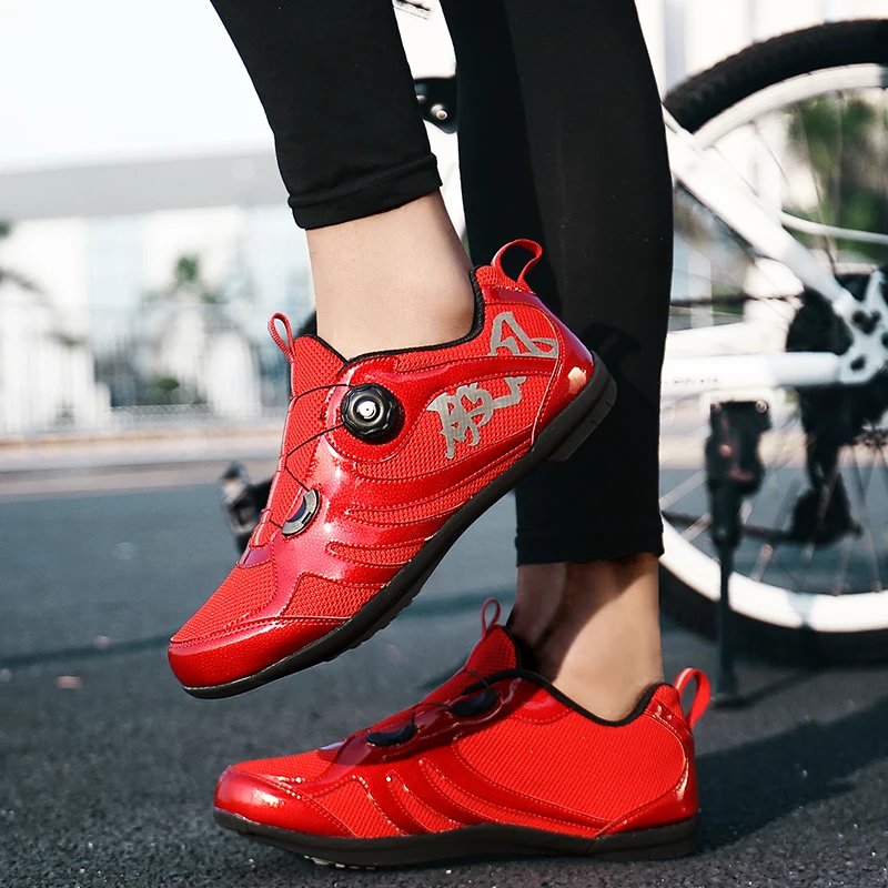 

Bicycle professional riding shoes new unisex four seasons comfortable non slip wear-resistant breathable fashion cycling shoes