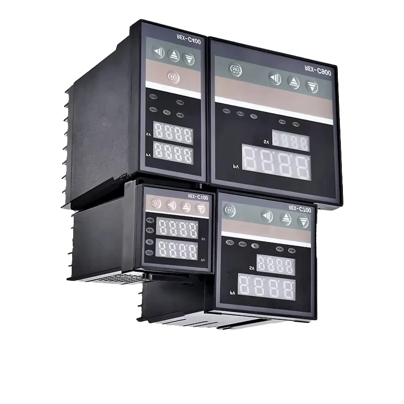PID On/Off Temperature Controller, LCD Display Universal Input Unit with SSR Relay Output & Custom Transmitter