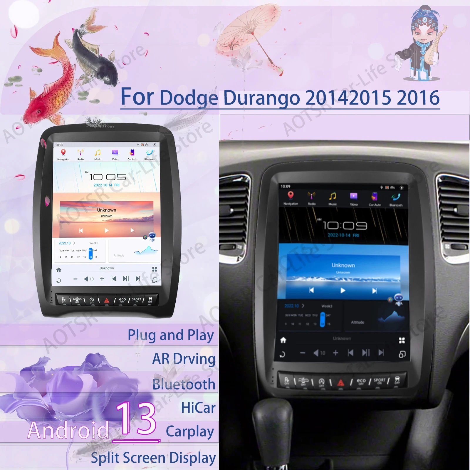 

Автомобильный мультимедийный стерео Android экран Qualcomm Tesla Для Dodge Durango 2014 2015 2016 GPS навигация автомобильное радио головное устройство