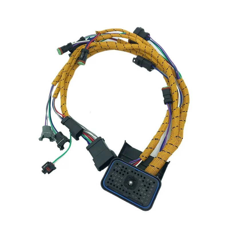 For Caterpillar 324 325c 329 330 336d Engine C7 C9 Imported High-temperature Resistant Wire Harness Plug Excavator Accessories